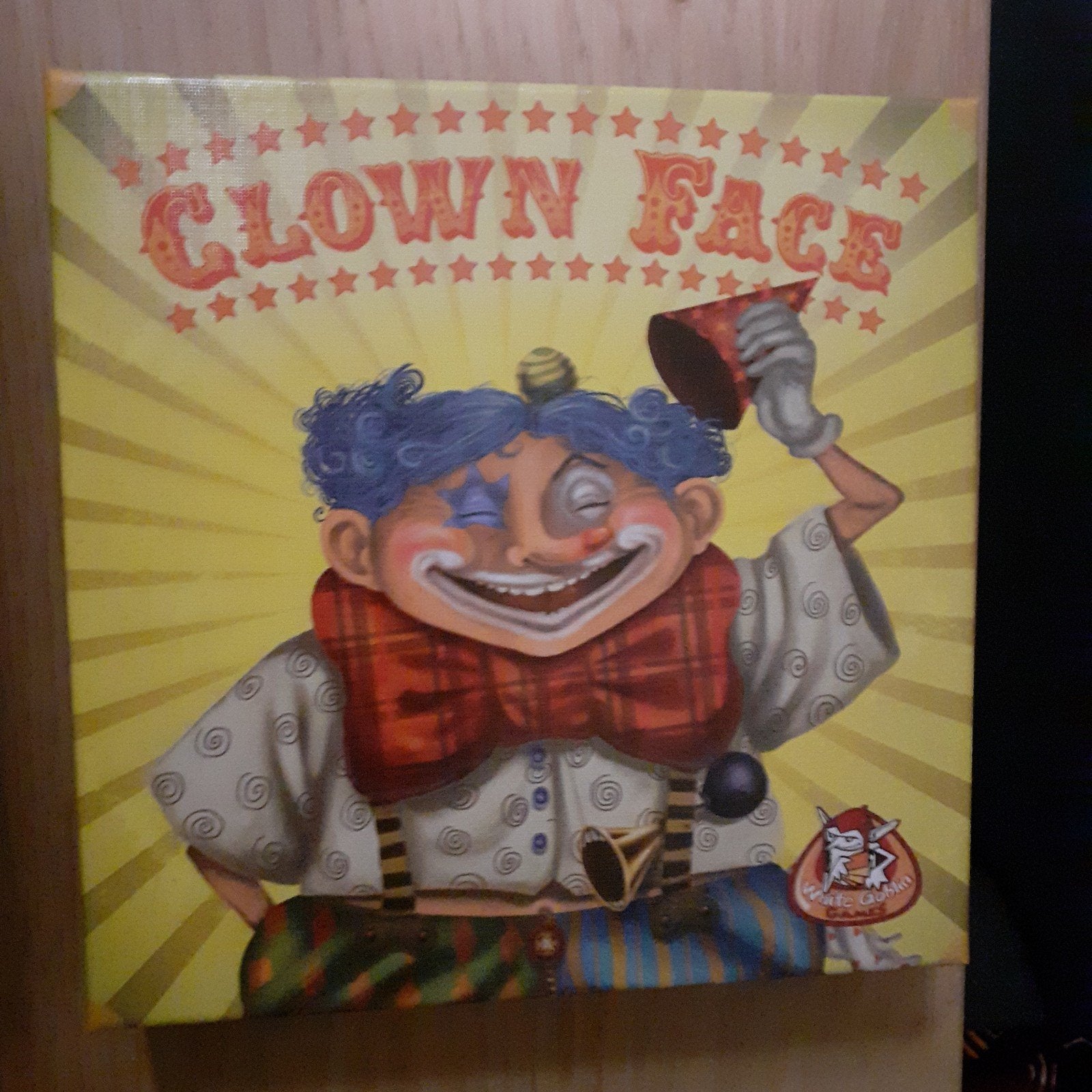 Clown face, Een of twee spelers, Ophalen of Verzenden, Nieuw, White Goblin Games