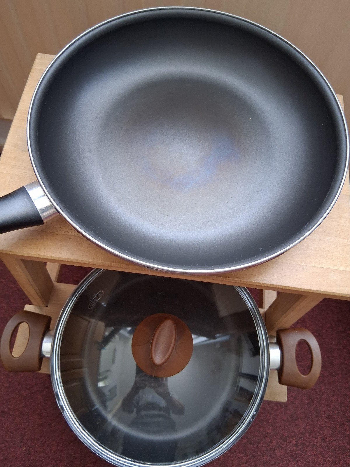 koekepan+wok, Ophalen, Rvs of Chroom