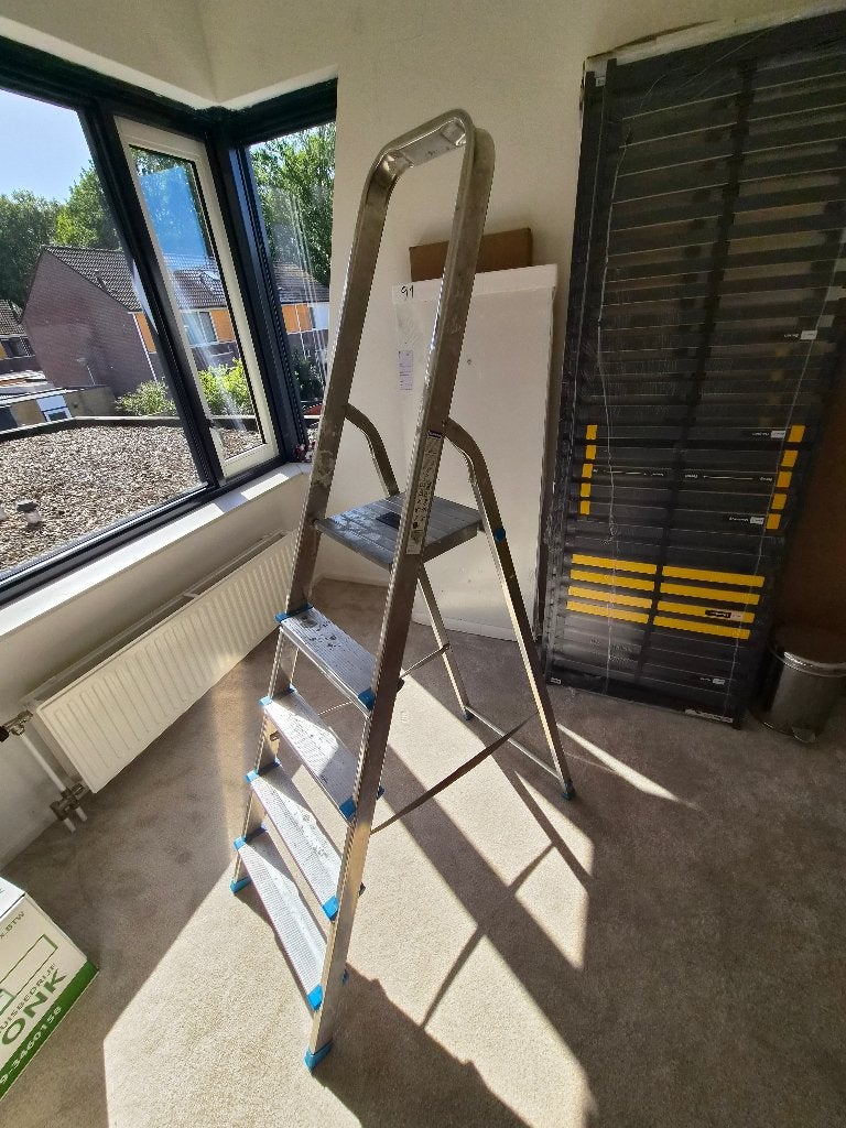Keukentrap, Doe-het-zelf en Verbouw, Ladders en Trappen, Ophalen, Gebruikt, Trap, Opvouwbaar of Inschuifbaar