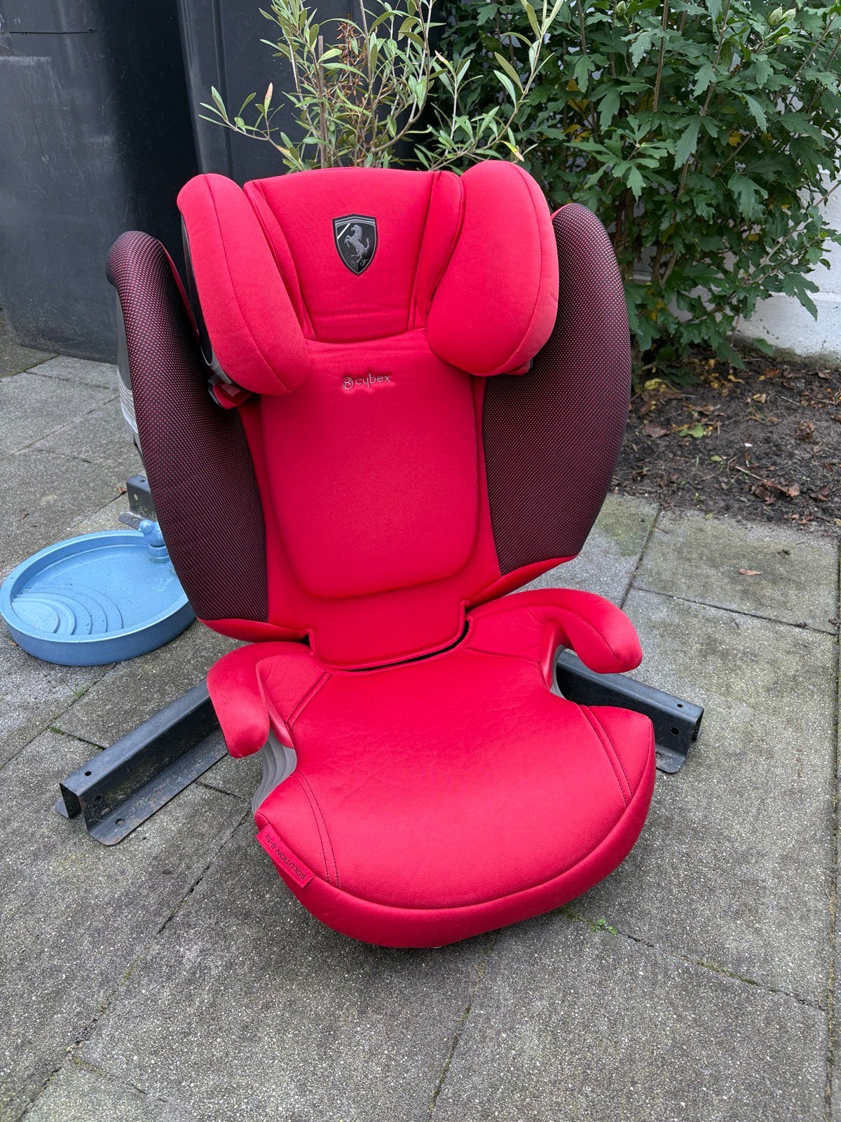 Autostoel Cybex Solution S-fix ferrari editie, Overige merken, 15 t/m 36 kg, Afneembare rugleuning, Ophalen of Verzenden