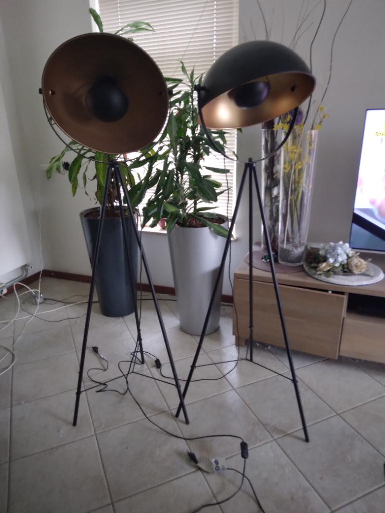 staande Lamp  Fitting E27, Huis en Inrichting, Lampen | Vloerlampen, Ophalen, Zo goed als nieuw, Metaal, 100 tot 150 cm