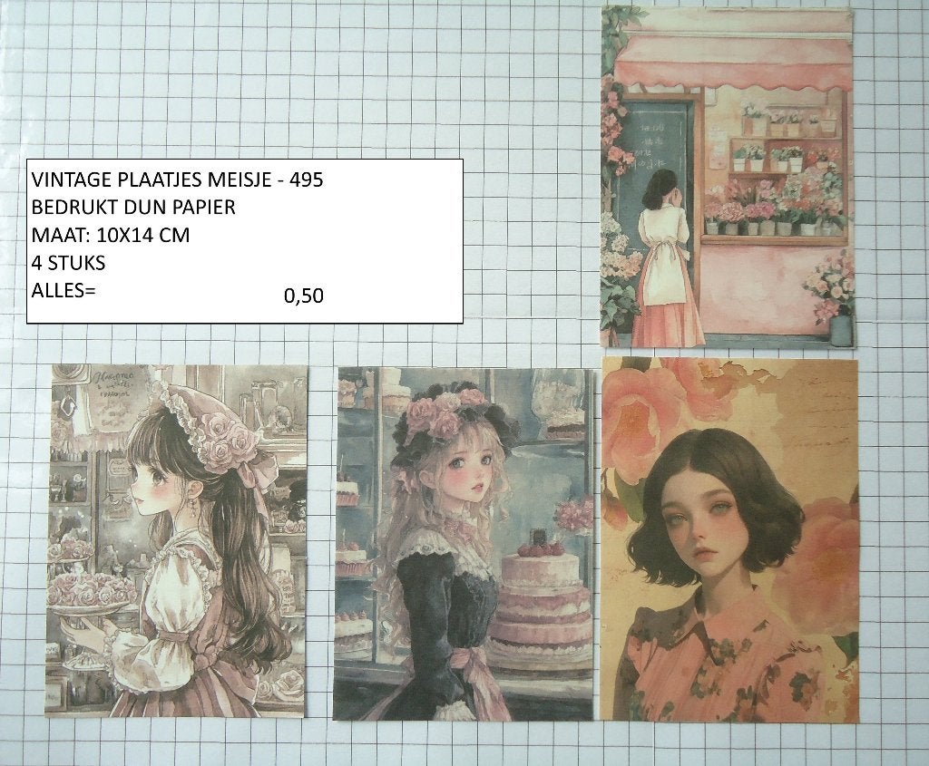 ⚠️nu 0,35: vintage plaatjes kind 495 ( alleen verzenden, Hobby en Vrije tijd, Kaarten | Zelf maken, Ophalen, Nieuw, Kind, Knipvel