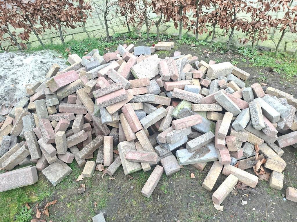 T.e.a.b. klinkers, Ophalen, Gebruikt, Beton, Klinkers