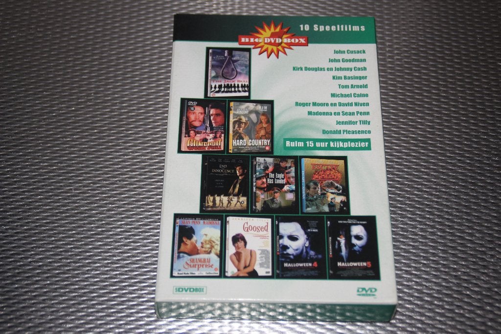 big dvd box 10 speelfilms, Alle leeftijden, Ophalen of Verzenden, Gebruikt