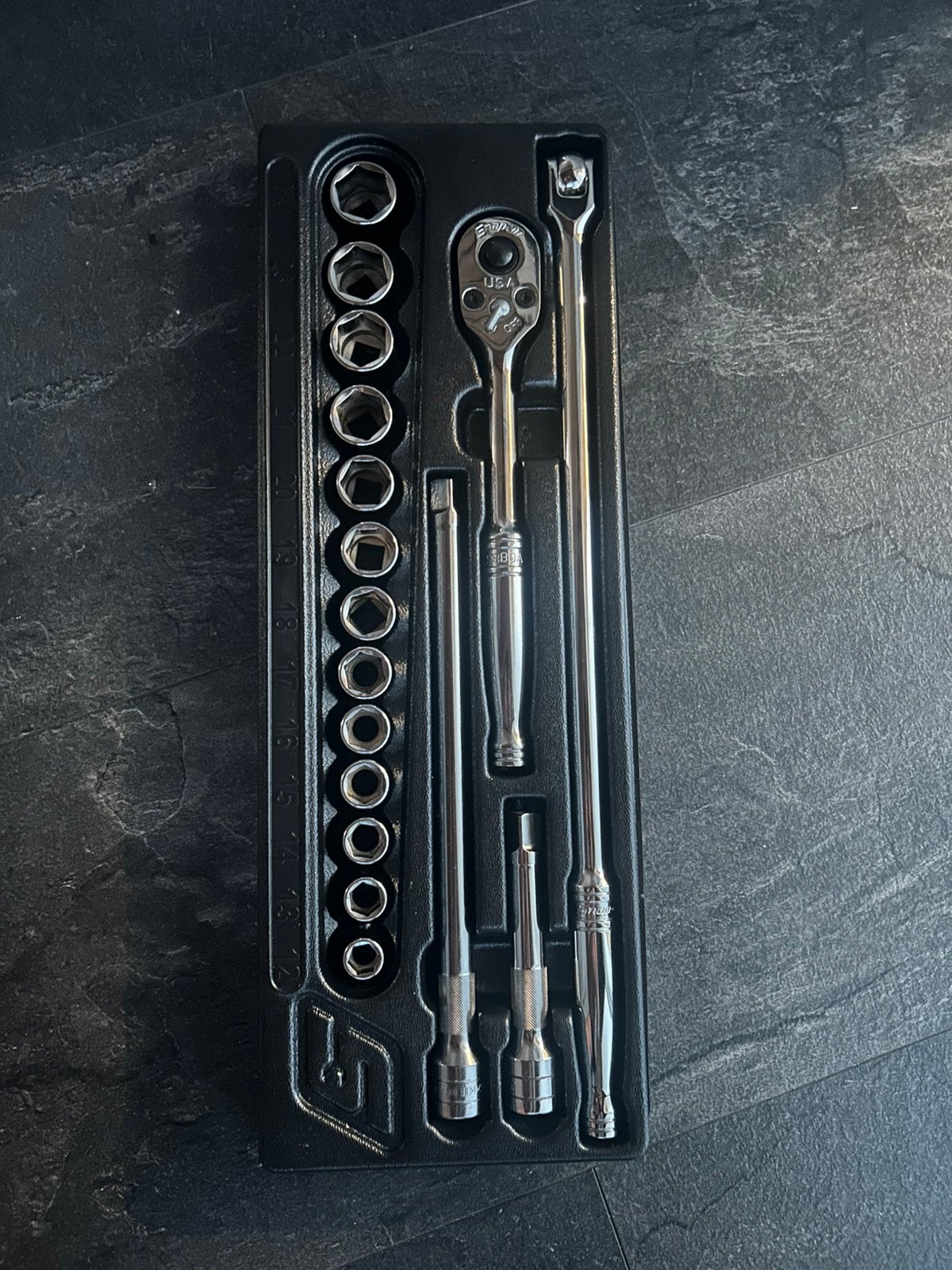 Snap-on 1/2 ratel / doppen set, nieuw, Auto diversen, Ophalen, Nieuw