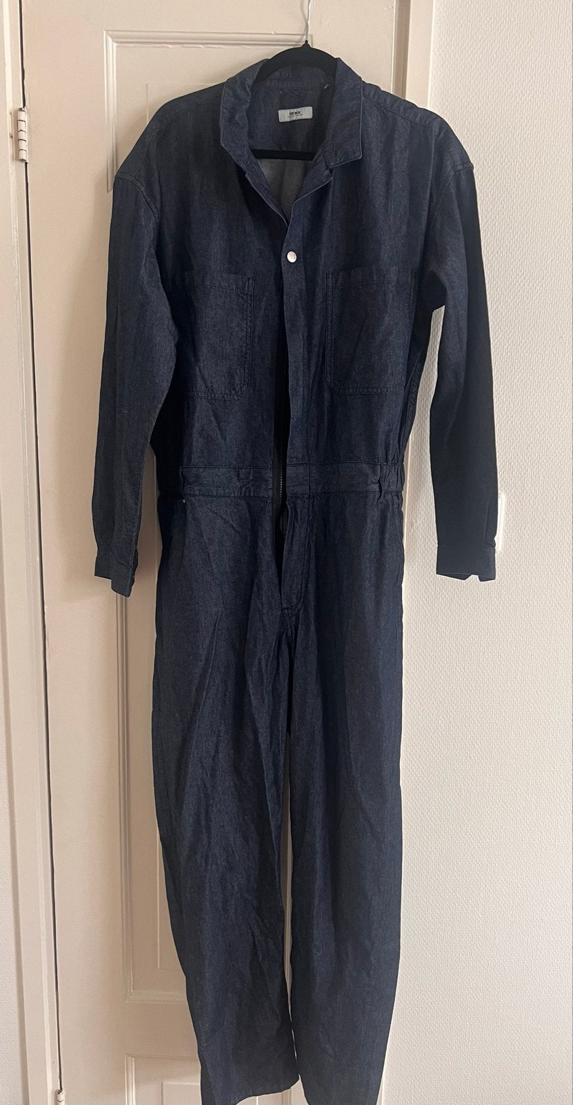 IKKS Denim Jumpsuit - uniseks Maat L, Kleding | Dames, Jumpsuits, Nieuw, Maat 42/44 (L), Blauw, Ophalen of Verzenden