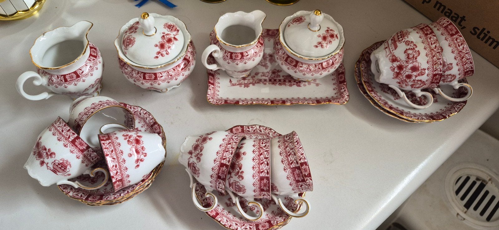 Prachtig theeservies/koffieservies, Ophalen of Verzenden