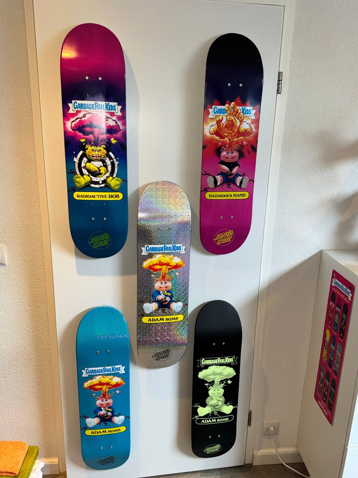 Garbage Pail Kids Santa Cruz Skateboard Decks - Mint, Ophalen of Verzenden, Nieuw, Skateboard