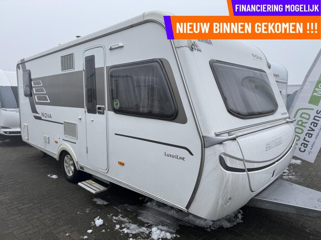 Eriba HYMER NOVA LUXE LINE 545 FRANSBED, RONDZIT, DOUCHE, Rondzit, 7 tot 8 meter, Bedrijf, Douche