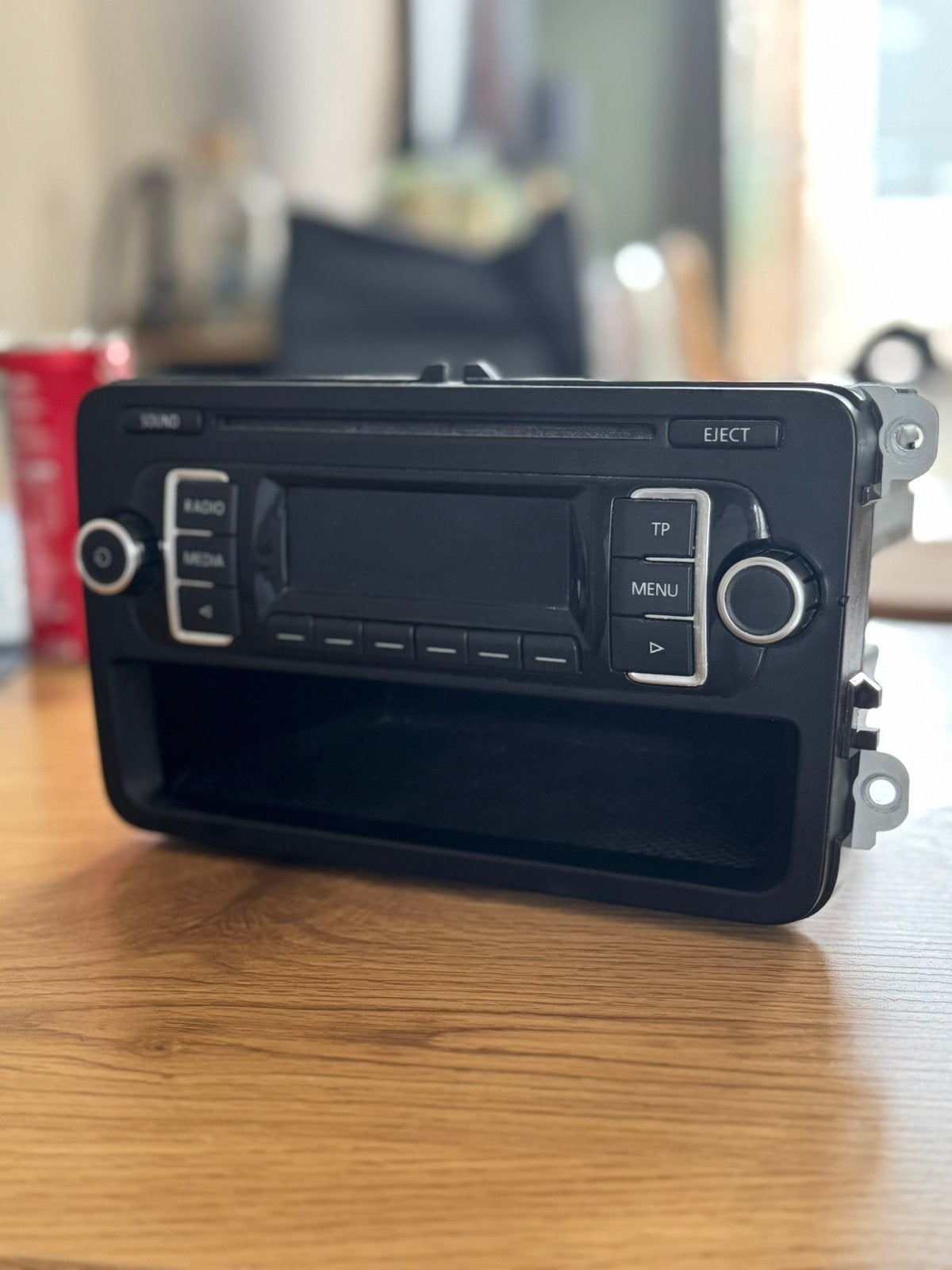 Orginele vw radio, Ophalen, Gebruikt