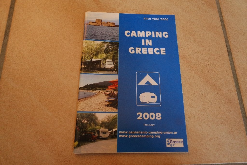 campinggids van Griekenland, Overige merken, Verzenden, Europa, Zo goed als nieuw