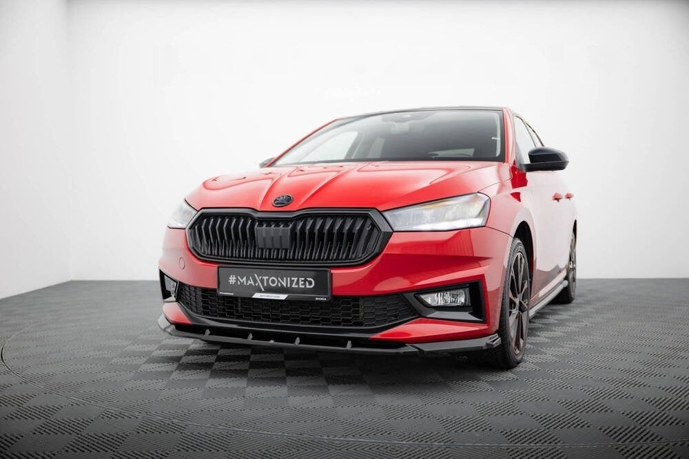Voorlip sideskirt spoiler splitter - Skoda Fabia 21+, Ophalen of Verzenden