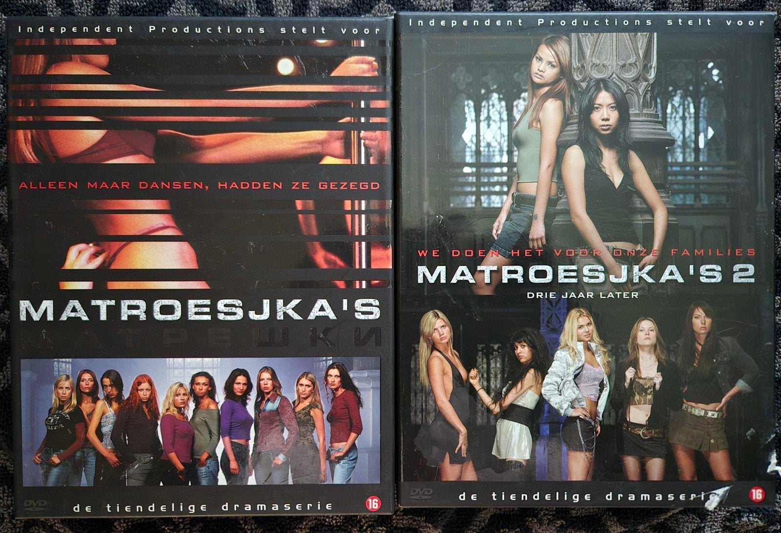 Matroesjka's 1 & 2 DVD Boxset - De Complete Dramaserie, Gebruikt, Vanaf 16 jaar, Nederlands, Ophalen of Verzenden