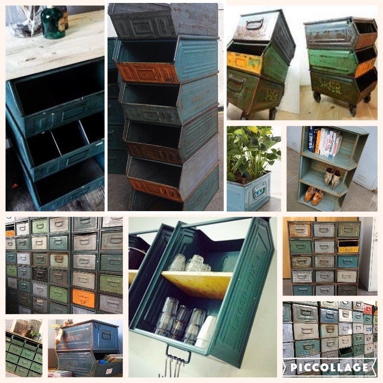 Magazijnbakken Stapelbakken Stapelkisten KAST Wandkast SALE, 100 tot 150 cm, Nieuw, Ophalen of Verzenden, 25 tot 50 cm