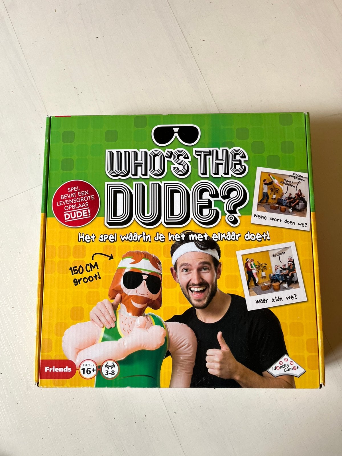 Spel “who’s the dude’, Ophalen of Verzenden, Zo goed als nieuw
