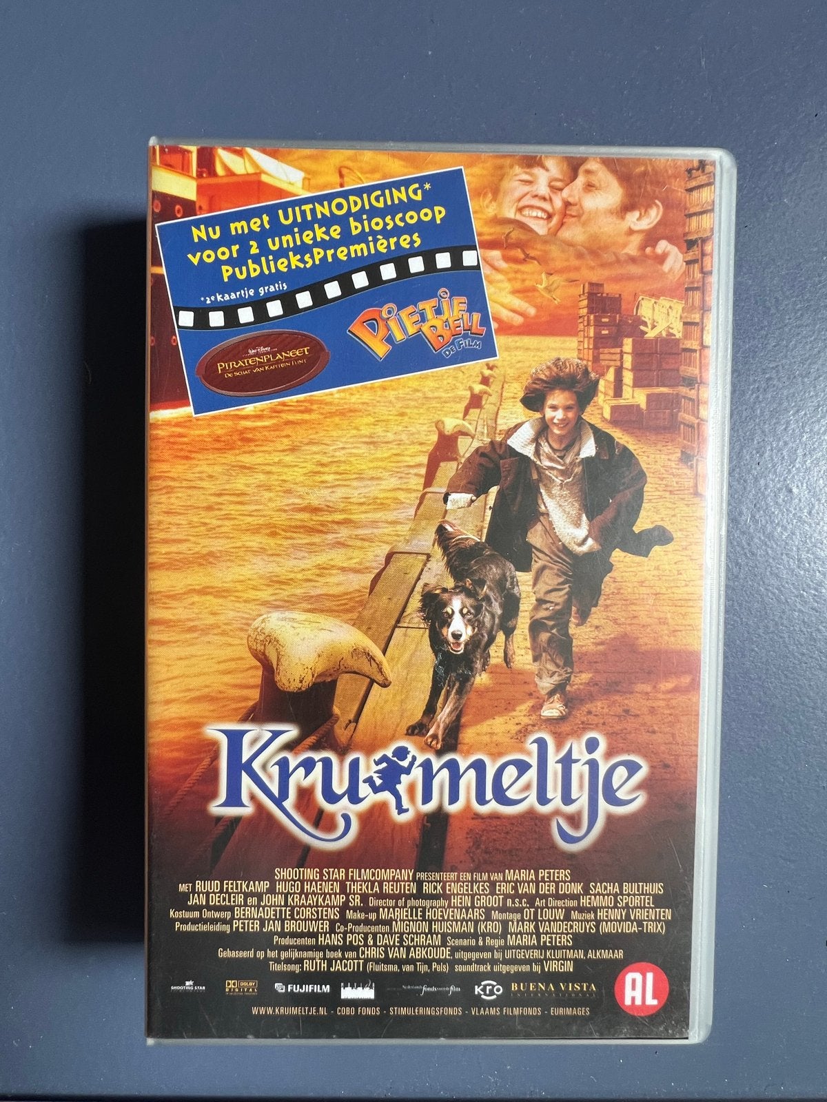 Kruimeltje VHS - Nederlandse Familiefilm, Cd's en Dvd's, Gebruikt, Alle leeftijden, Kinderfilm, VHS