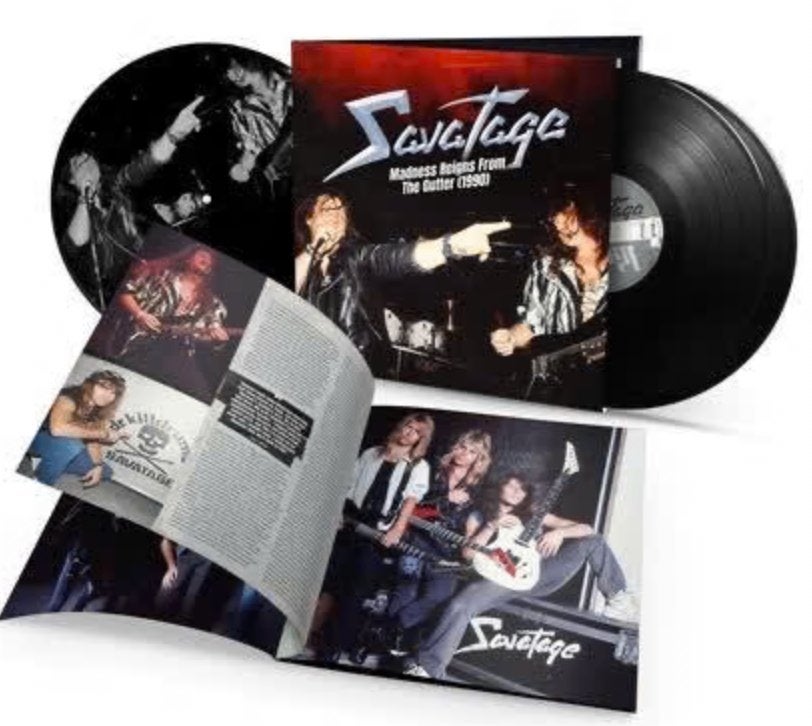 Savatage - Madness Reigns From The Gutter (1990) 3 LPs, Cd's en Dvd's, Vinyl | Hardrock en Metal, Nieuw in verpakking, Verzenden