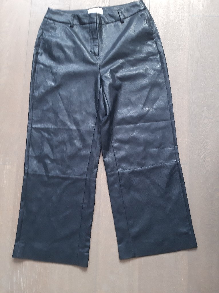 Nieuwe broek maat 38 van Expresso , nepleer ., Maat 38/40 (M), Expresso, Zwart, Nieuw