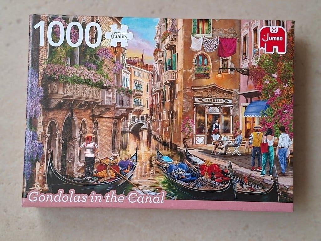 Jumbo puzzel 1000 stukjes, Ophalen of Verzenden, 500 t/m 1500 stukjes, Zo goed als nieuw, Legpuzzel