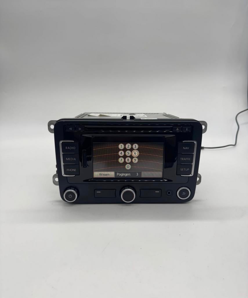 VW RNS 315 Navigatie/Media Unit met Interne Bluetooth - Dab, Ophalen of Verzenden, Gebruikt