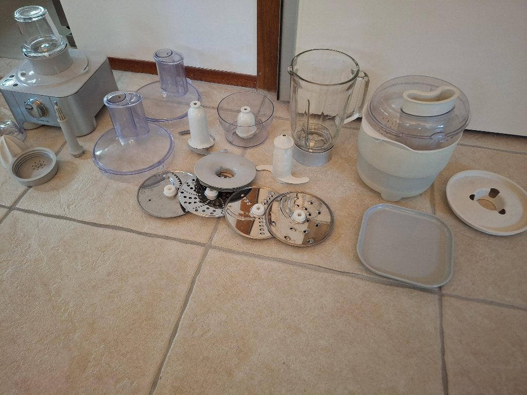 Kenwood FP 950 Multipro Foodprocessor - Mengkom ontbreekt, Ophalen, Gebruikt, 3 snelheden of meer, 2 tot 3 liter