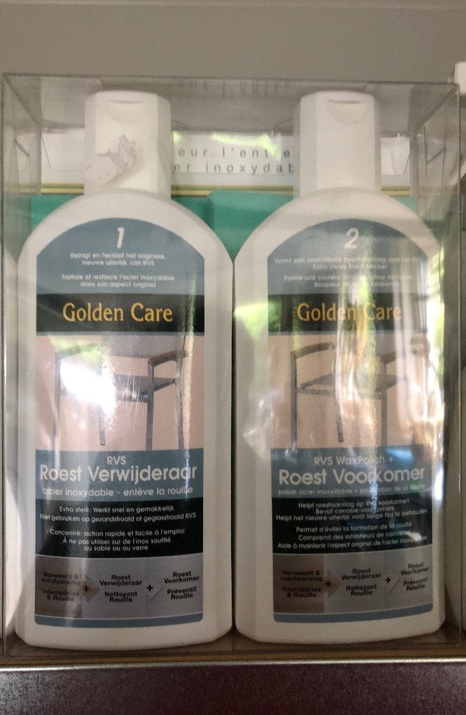 Nieuw 5 Golden Care Roest Verwijderaar Roest Voorkomer, Ophalen of Verzenden, Schoonmaakmiddel