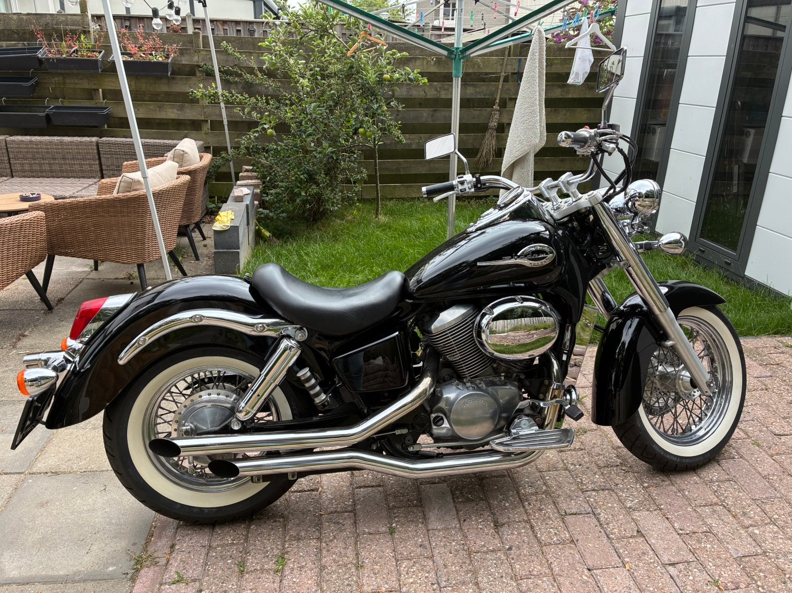 Honda Shadow VT 750c2 ACE | cruiser met veel extra’s, Motoren, Motoren | Honda, 750 cc, 2 cilinders, Occasion, Chopper