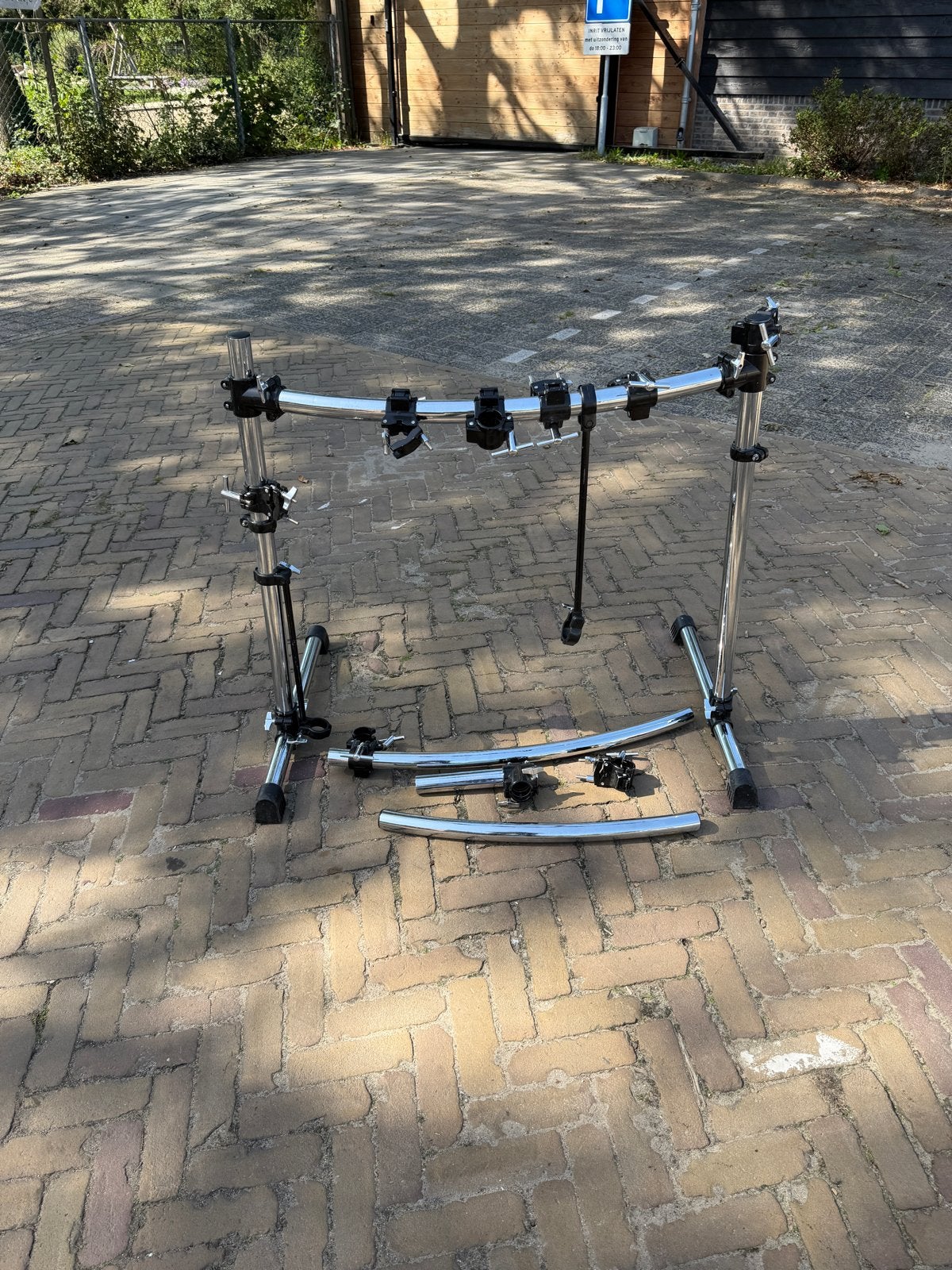 Drumrek basis met accessoires, Muziek en Instrumenten, Percussie, Ophalen, Gebruikt, Overige soorten