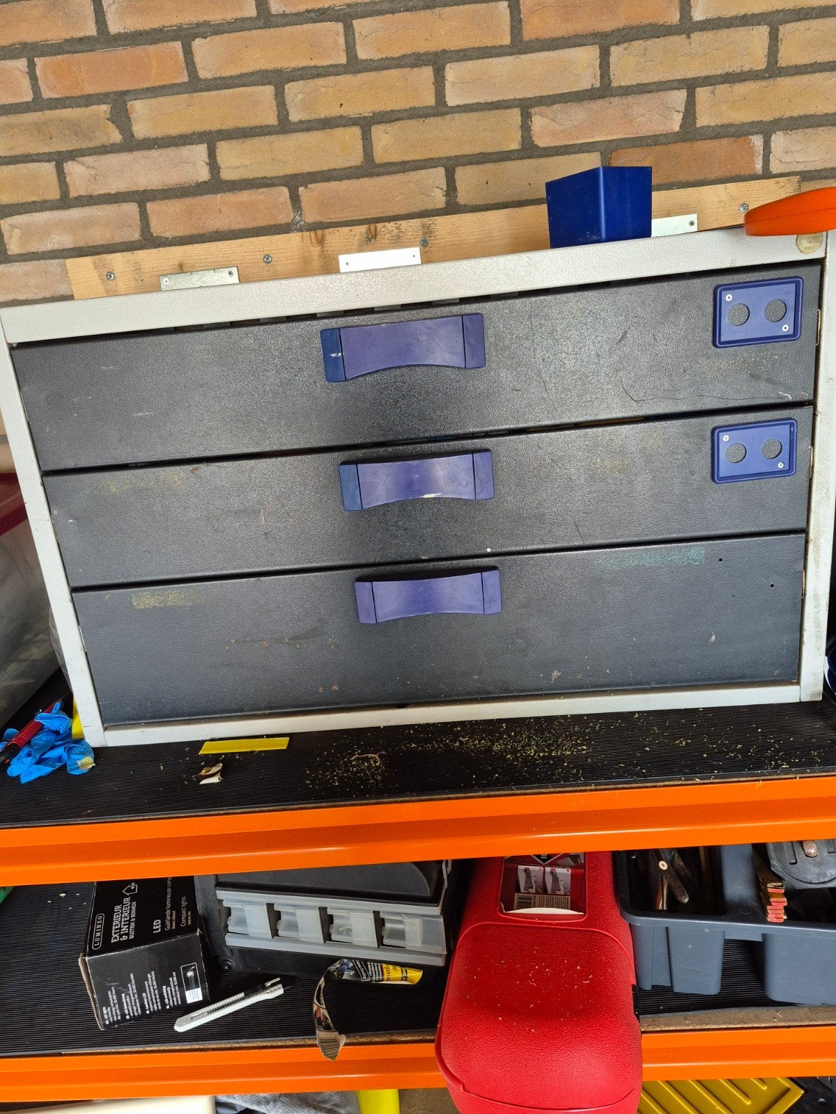 Gereedschap ladenkast, Ophalen, Gebruikt