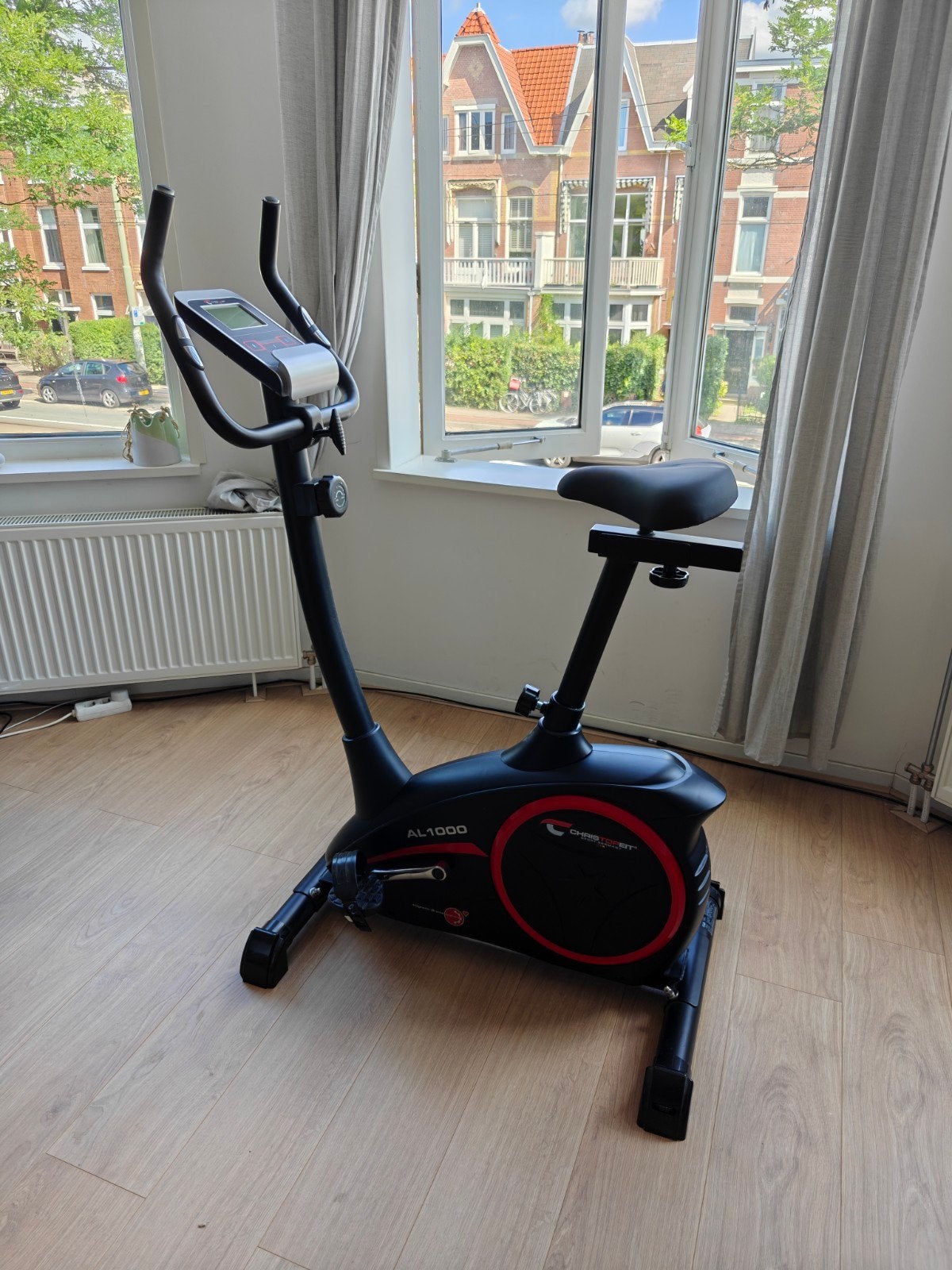 Hometrainer Christopeit AL1000 Zwart, Ophalen, Zo goed als nieuw, Metaal, Benen