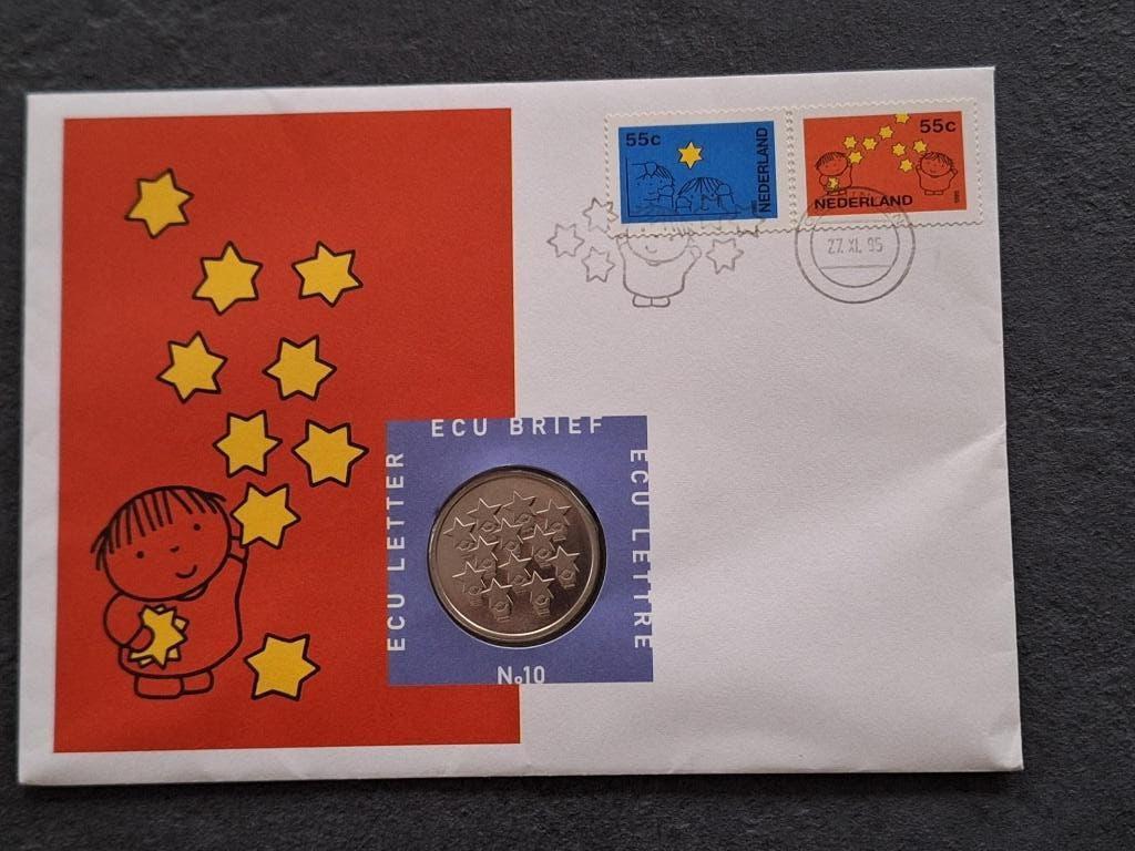 Ecu brief nr.10 1995, Postzegels en Munten, Ophalen of Verzenden, Envelop