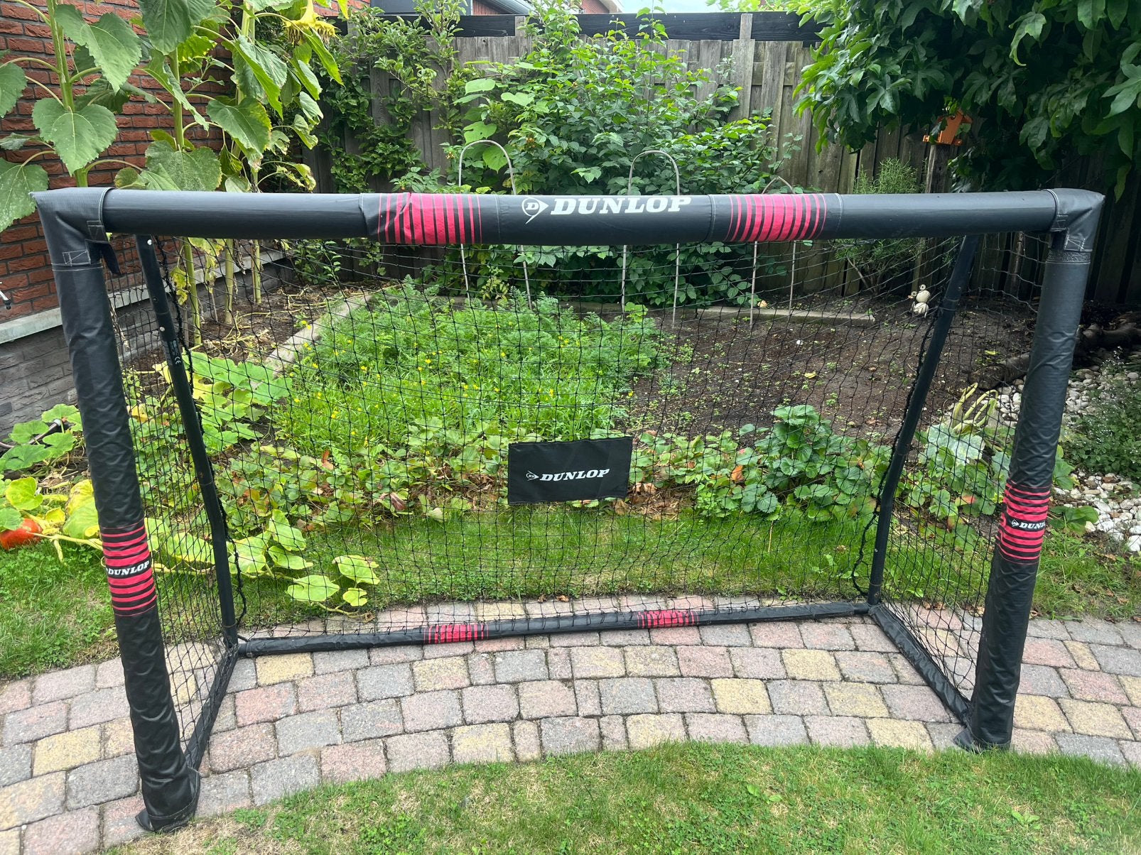 Dunlop voetbalgoal 120x180, Dieren en Toebehoren, Ophalen, Zo goed als nieuw, Drinken en Voederen