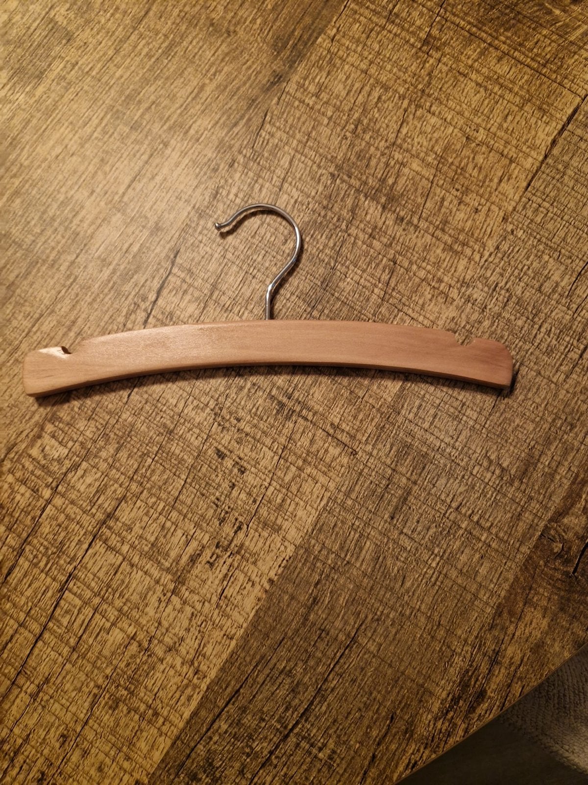 Houten babykledinghanger 26cm, 29 stuks!, Ophalen, Zo goed als nieuw, Hout, Kinderen