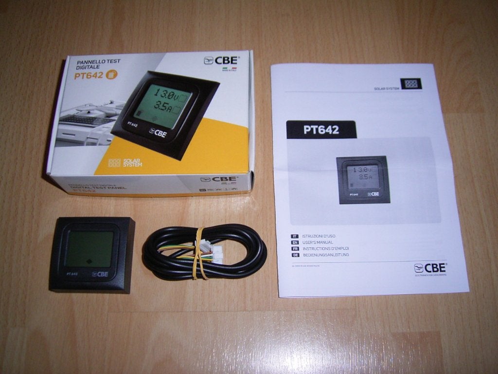 CBE Solar Test Panel PT642 voor PRS300 camper, Ophalen of Verzenden, Nieuw