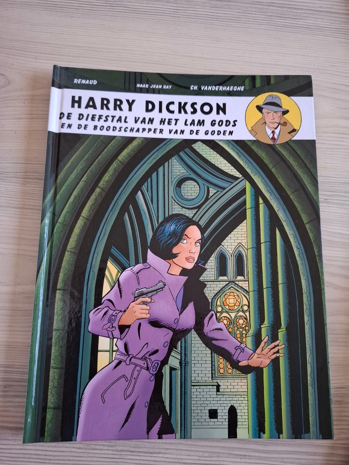 Harry Dickson - De Diefstal van het Lam Gods, Eén stripboek, Ophalen of Verzenden, Zo goed als nieuw, Renaud, Jean Ray, Ch. Vanderhaeghe