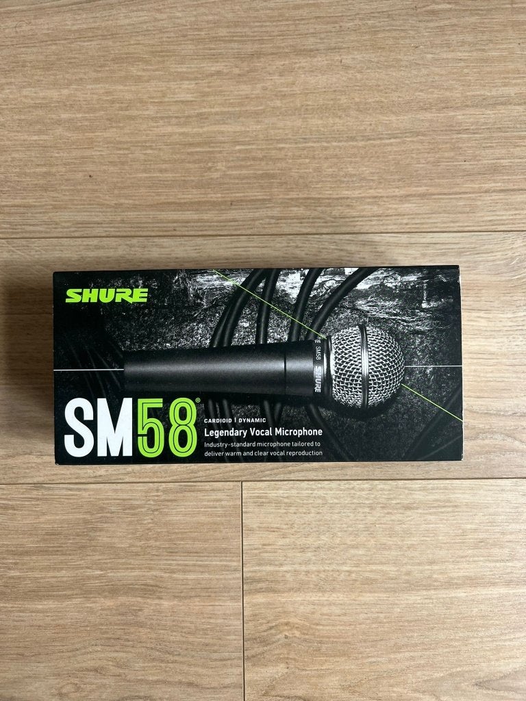 Shure SM58, Ophalen of Verzenden, Nieuw, Zangmicrofoon, Draadloos