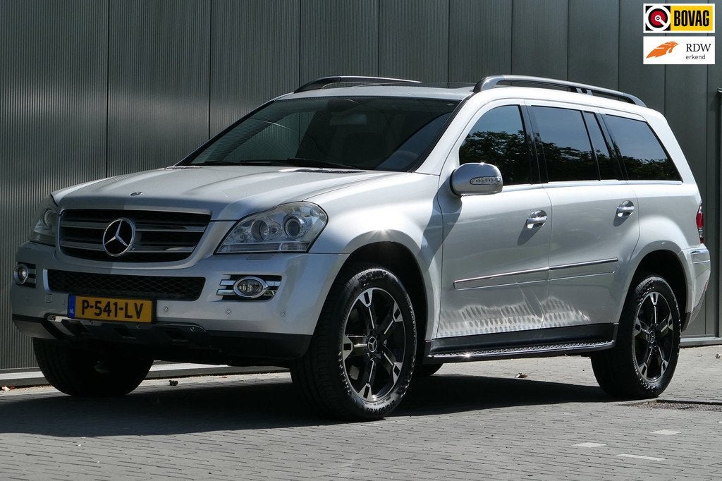 Mercedes-Benz GL-klasse 500 Youngtimer BTW-auto 7-Persoons, Auto's, Mercedes-Benz, Automaat, Bedrijf, 3500 kg, 750 kg