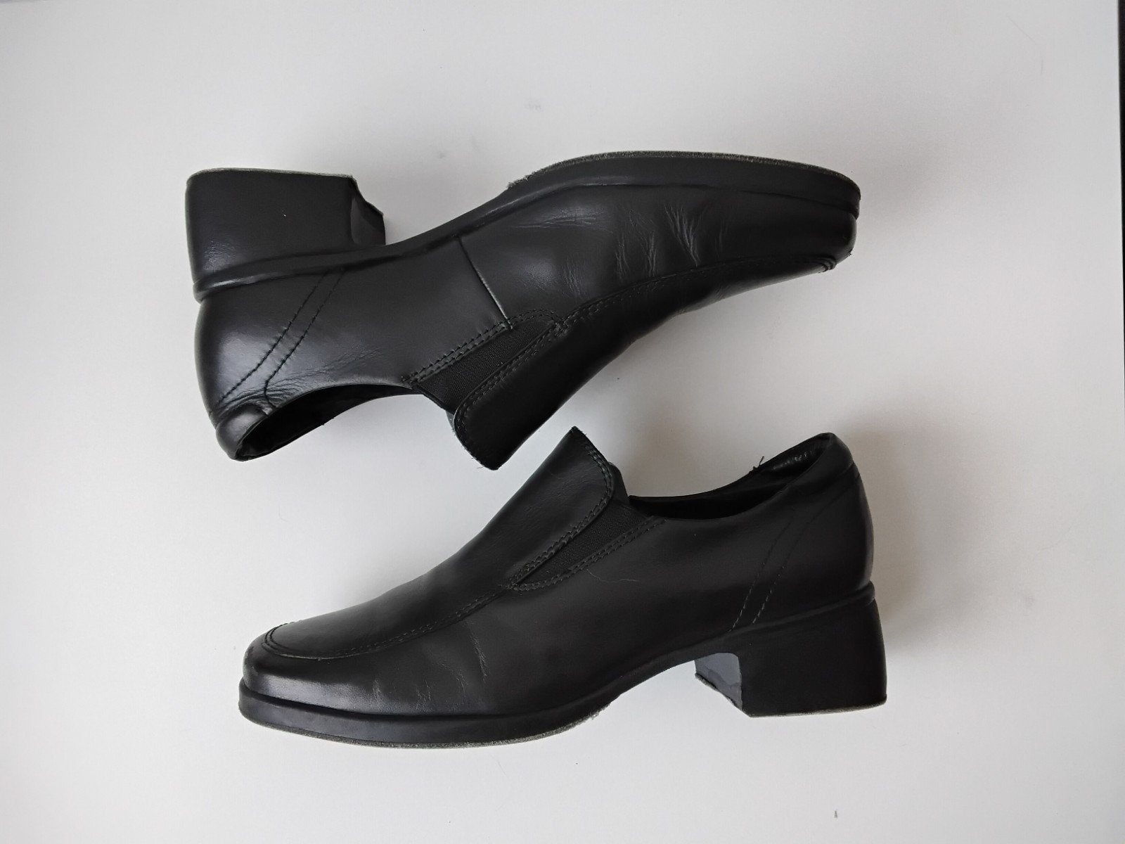Zwarte dames- dans- schoenen maat 40 met dansvloer- zolen, Maat 38/40 (M), Overige typen, Zwart, Ophalen of Verzenden