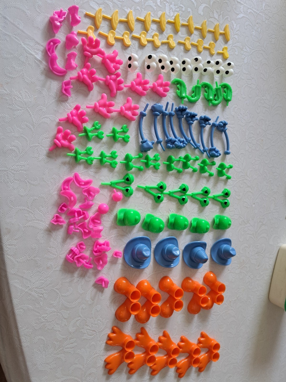 Creall funny characters klei spullen om poppetjes te maken, Ophalen of Verzenden, Zo goed als nieuw