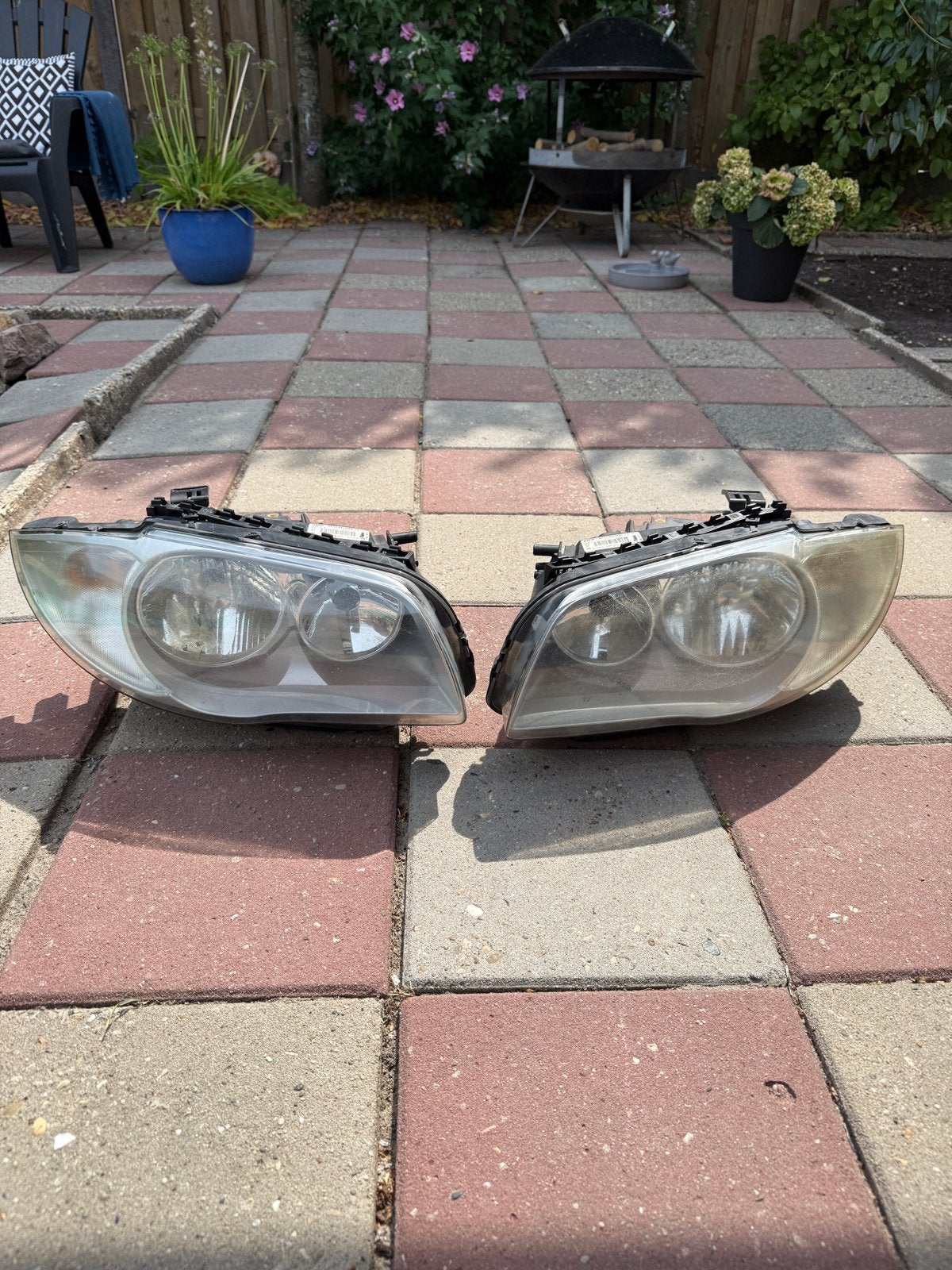 Koplampen BMW E87/E81, Ophalen of Verzenden, Gebruikt, BMW