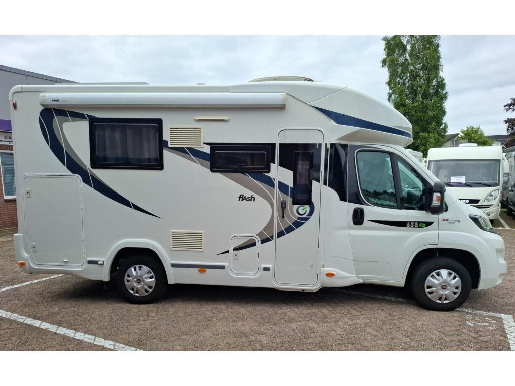 Chausson Flash 638 EB NLcamper (NAP) van 1-ste eig 35.000 km, Fiat, Tot en met 2, 6 tot 7 meter, Koelkast