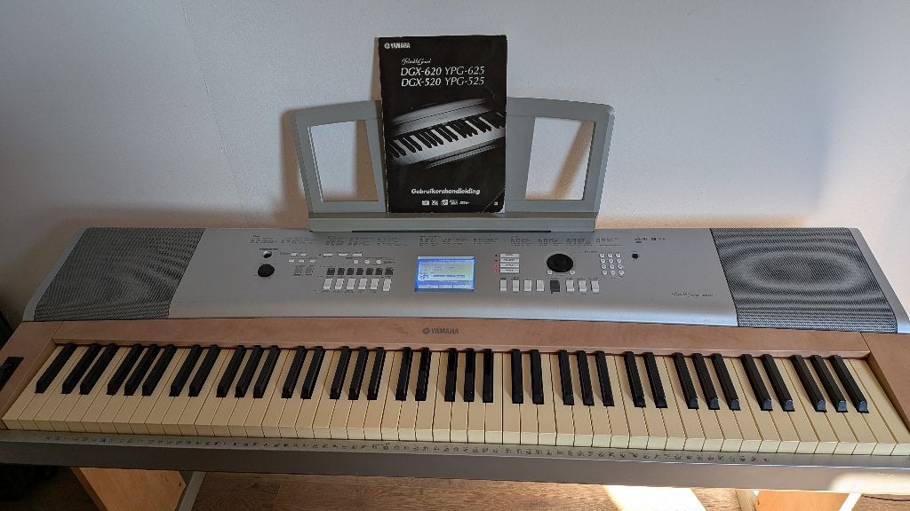 Yamaha Keyboard DGX-620 YPG-625 88 Keys met gewogen toetsen, Ophalen, Gebruikt, 88 toetsen, Yamaha