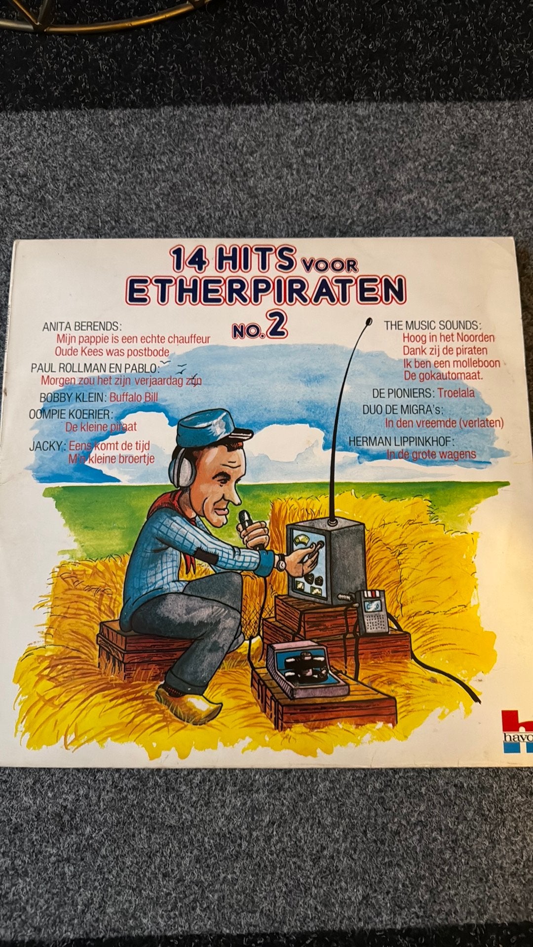 14 hits voor etherpiraten deel 2, Cd's en Dvd's, Vinyl | Nederlandstalig, Ophalen of Verzenden, Zo goed als nieuw, Overige formaten