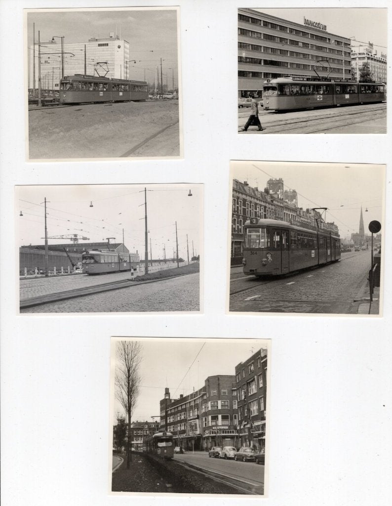 Rotterdam Tram RET Düwags 20, Verzenden, Gebruikt, Tram, Kaart of Prent