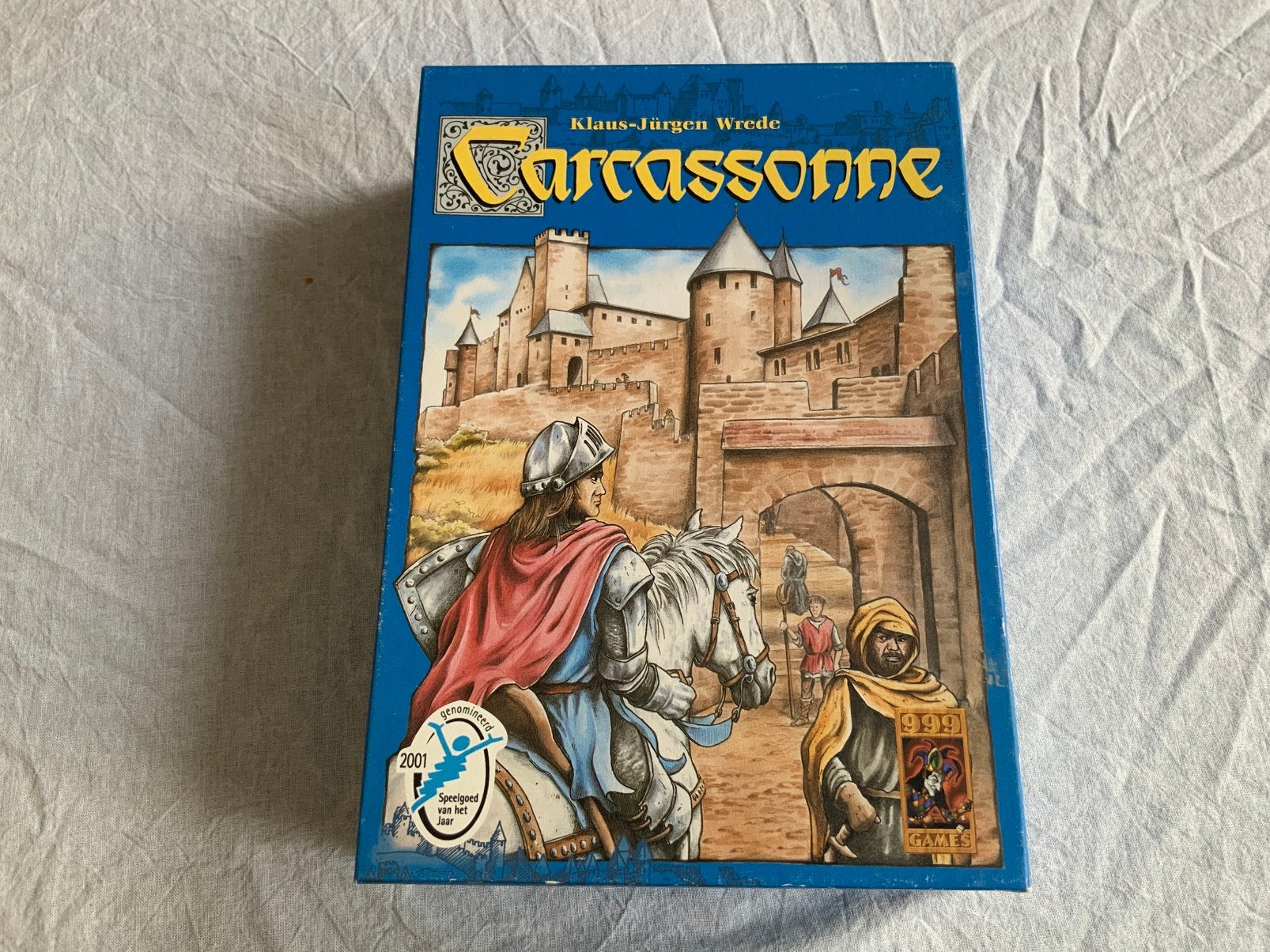 Carcassonne, Een of twee spelers, Ophalen of Verzenden, Gebruikt, 999 Games