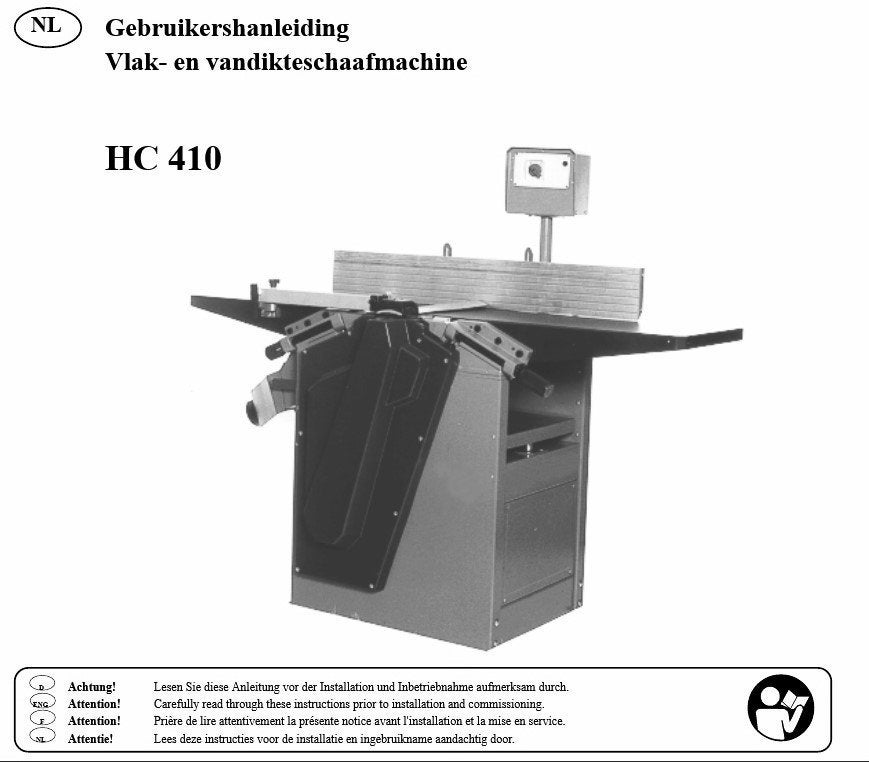Elektra Beckum HC 410 Vlak- en Vandiktebank, Doe-het-zelf en Verbouw, Ophalen, Zo goed als nieuw, Elektrisch