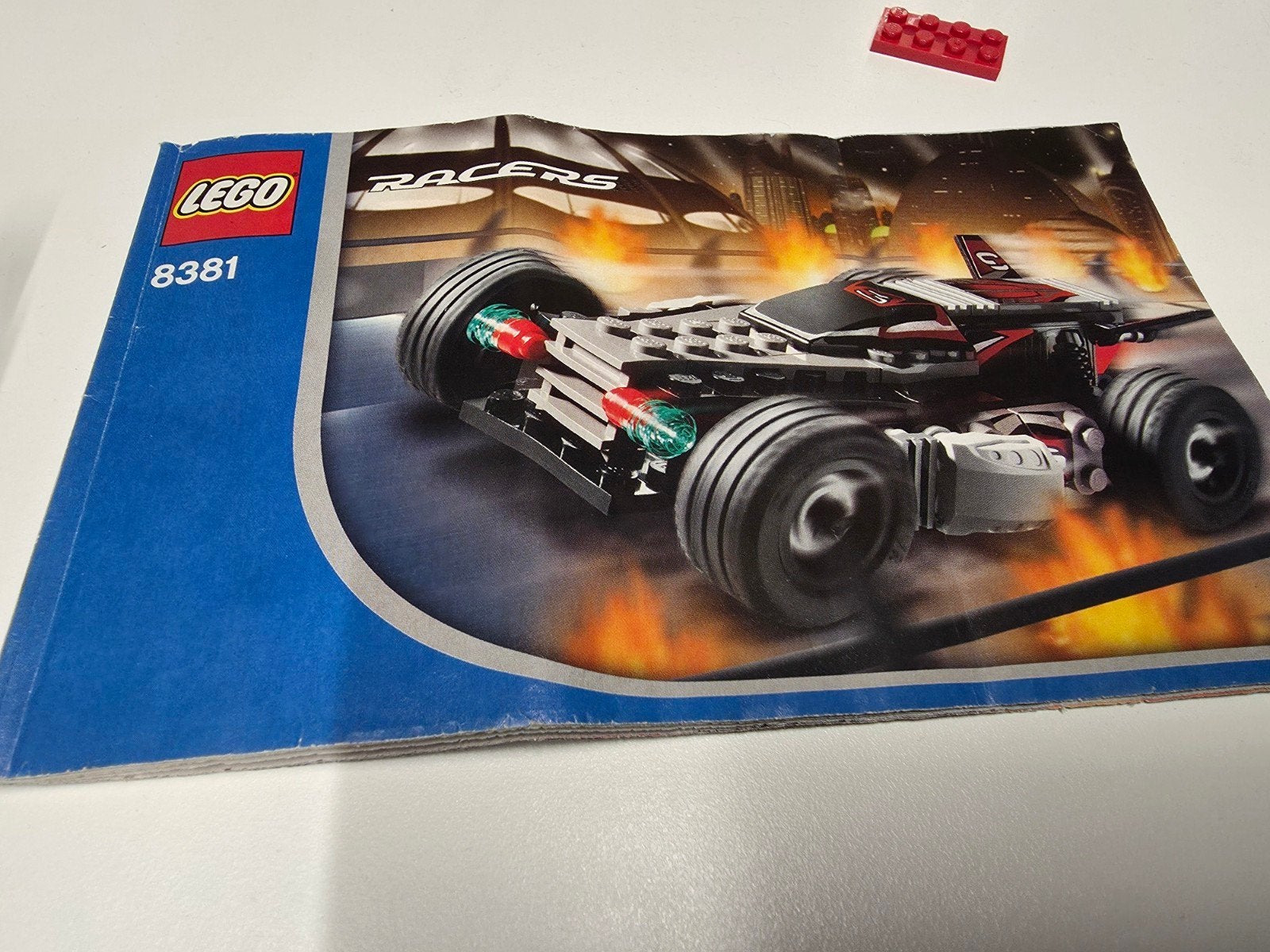 Lego racers 8381, compleet met boekje, Lego, Ophalen of Verzenden, Zo goed als nieuw, Racers