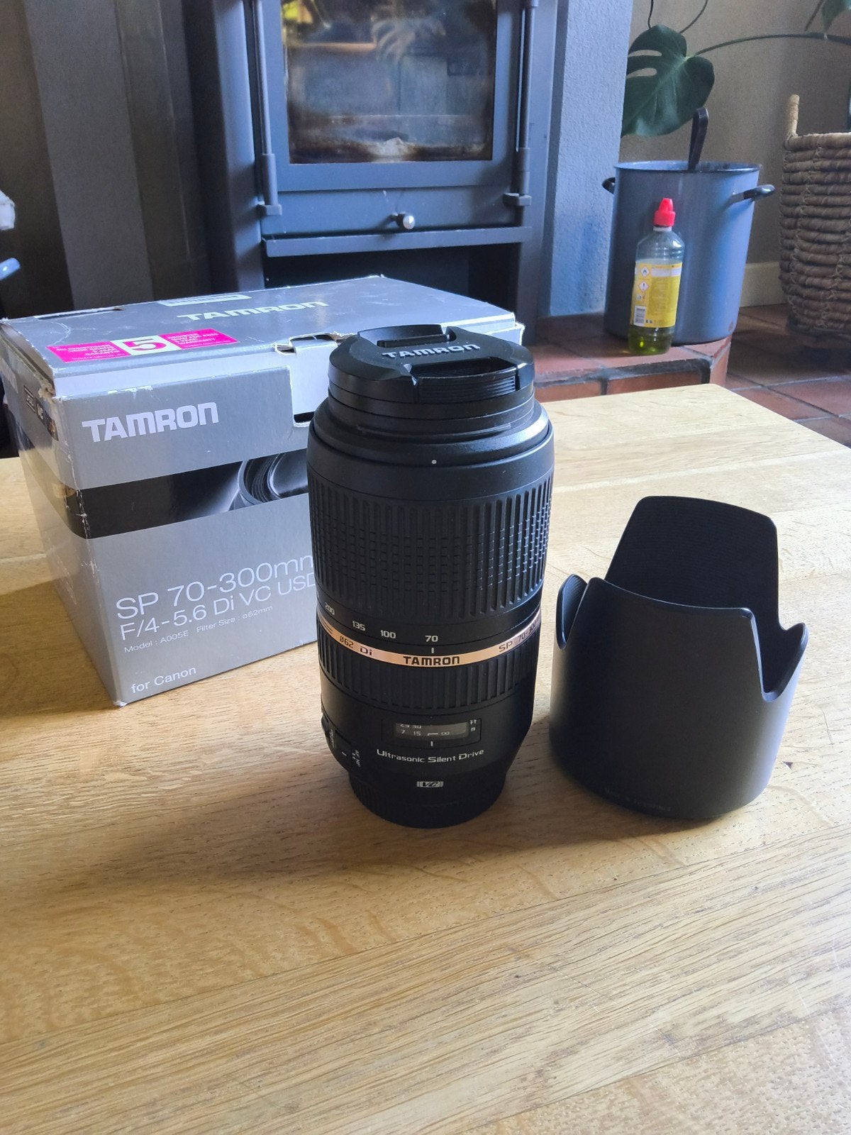 Tamron SP 70-300mm F4-5.6 Di VC USD voor Canon EF, Audio, Tv en Foto, Fotografie | Lenzen en Objectieven, Handmatige focus, Zo goed als nieuw