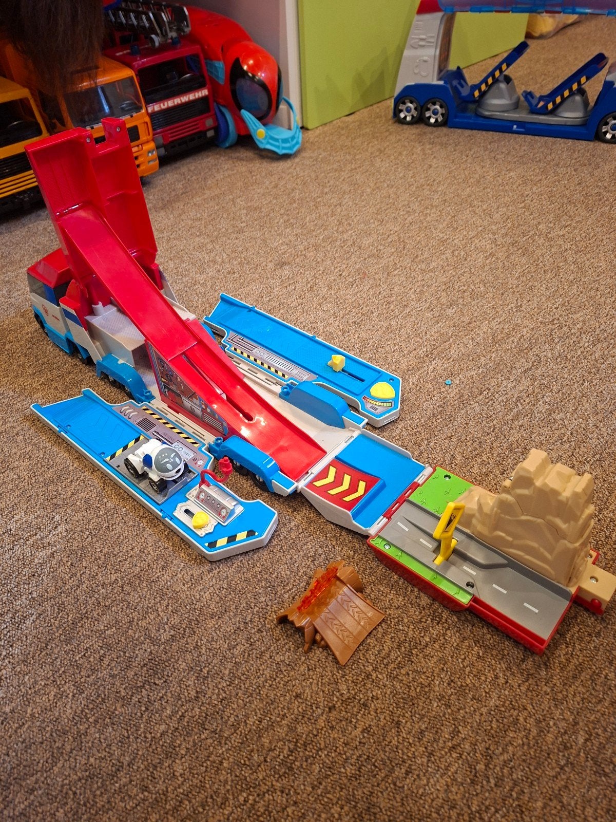 Paw Patrol Patroller Baan met Hondje, Ophalen of Verzenden, Zo goed als nieuw