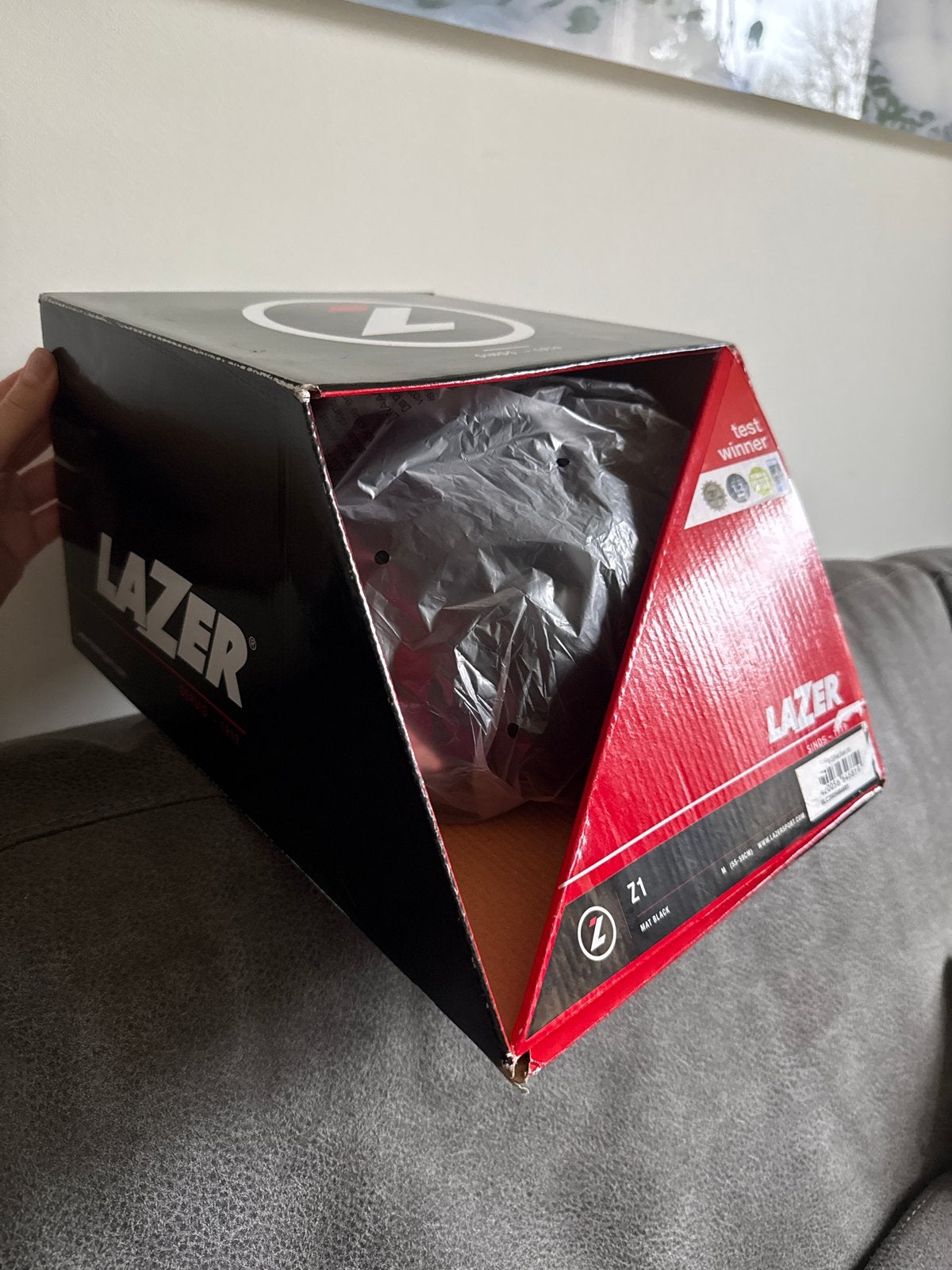 Lazer Z1 Fietshelm Mat Zwart Maat M (55-59cm), Ophalen of Verzenden, Nieuw, M, Heer of Dame